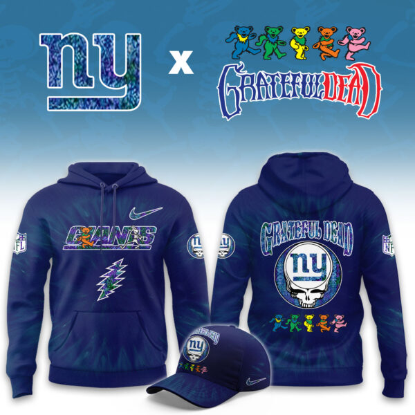 _New York Giants Grateful Dead Limited Hoodie