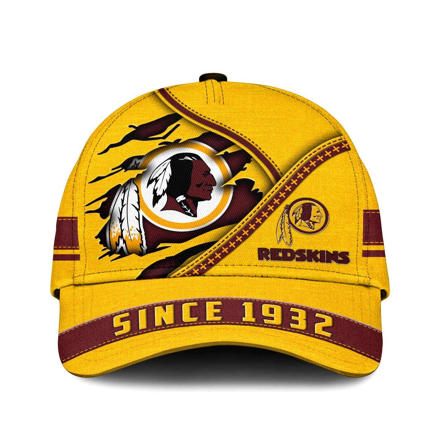 Washington Redskin 3D Cap