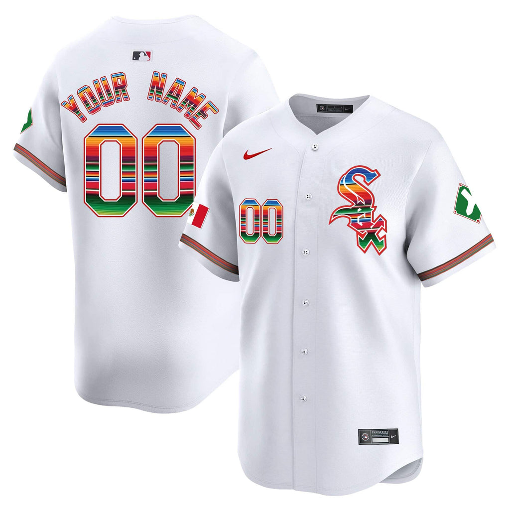 Chicago White Sox Mexico Vapor Premier Limited Custom Jersey V2- All Stitched