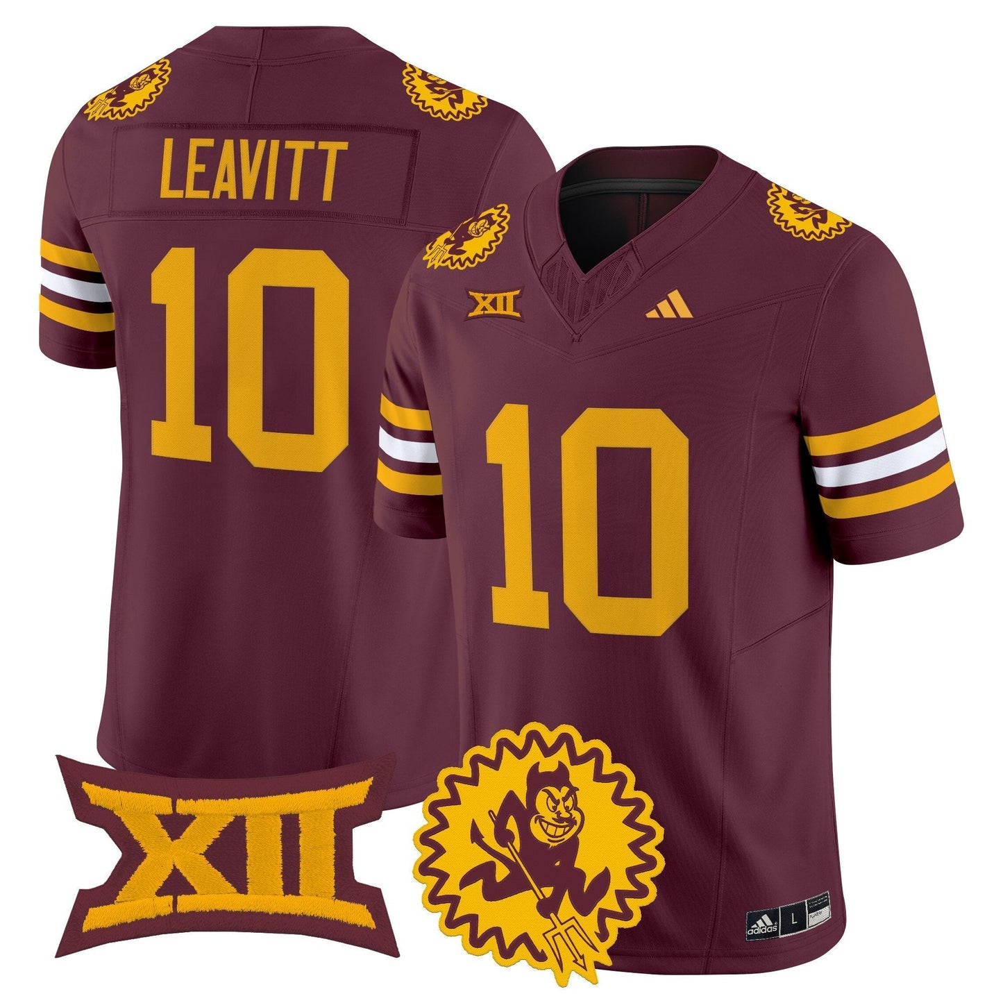 Arizona State Sun Devils 1975 Throwback Vapor Limited Jersey - All Stitched