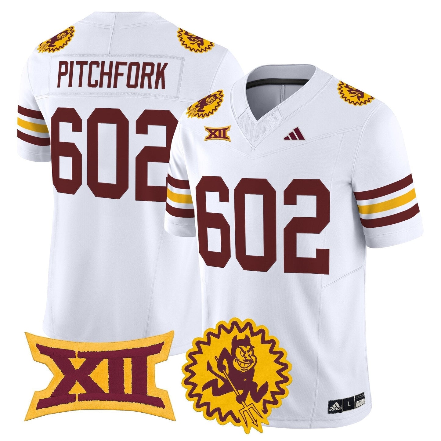Arizona State Sun Devils 1975 Throwback Vapor Limited Jersey - All Stitched