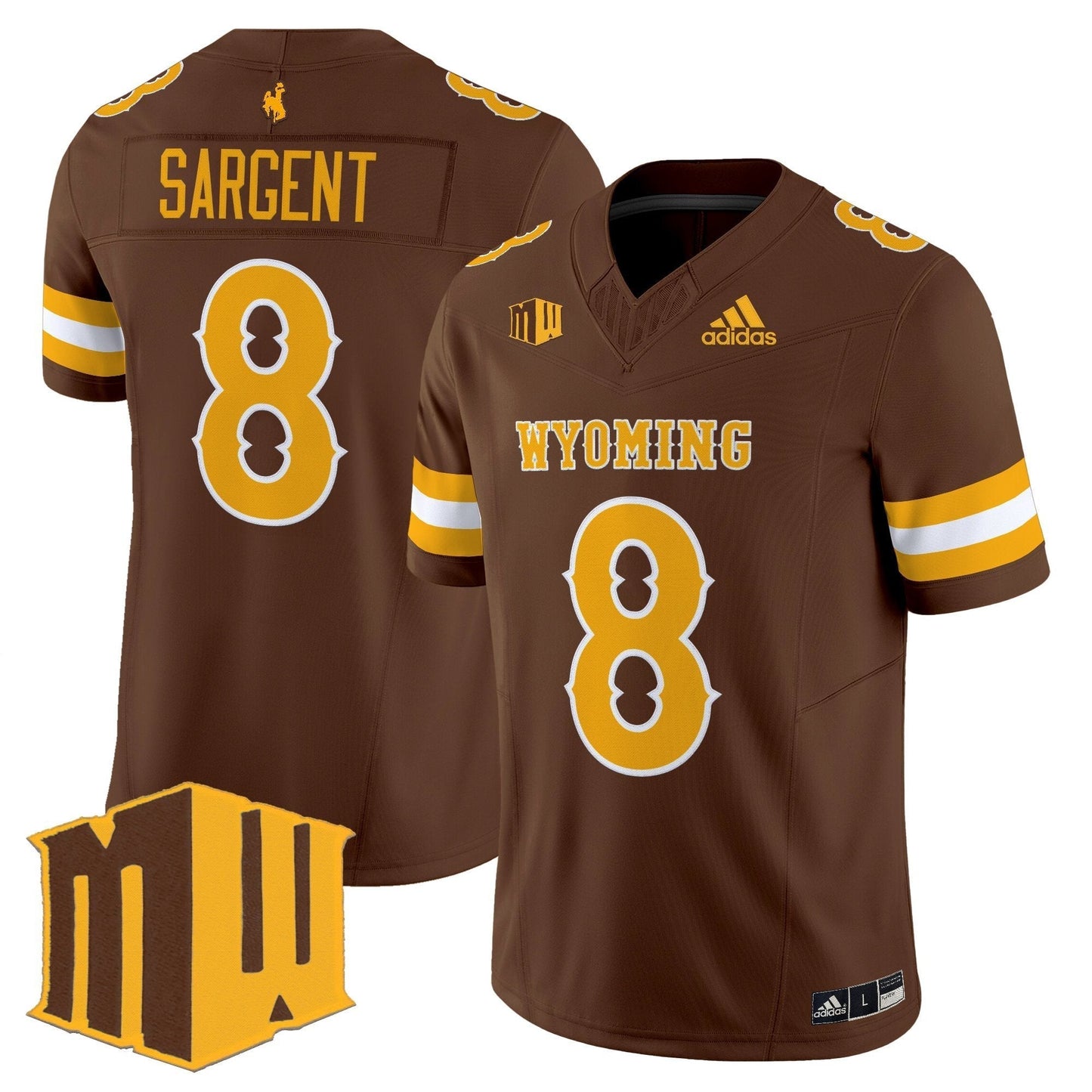 Wyoming Cowboys 2025 Vapor Limited Jersey - All Stitched