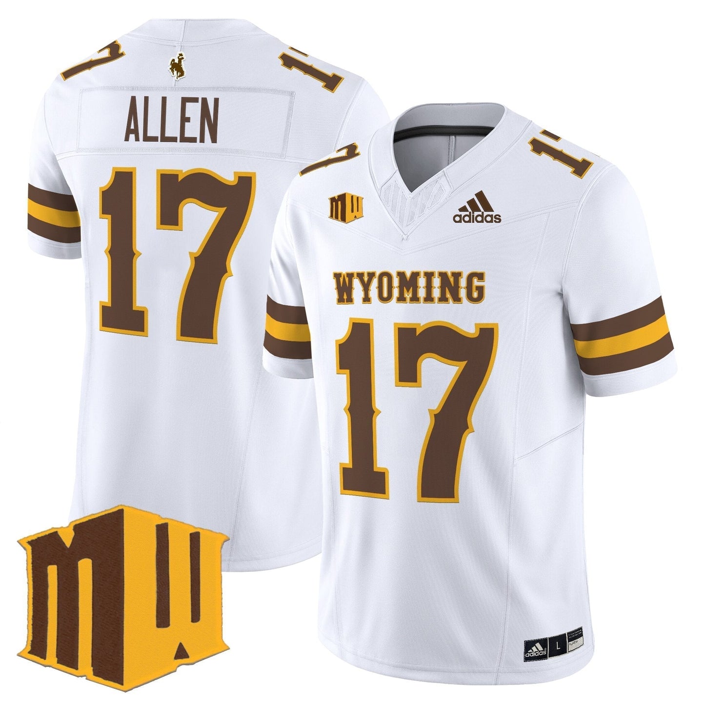 Wyoming Cowboys 2025 Vapor Limited Jersey - All Stitched