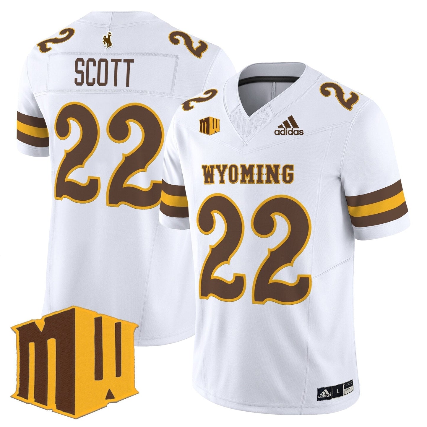 Wyoming Cowboys 2025 Vapor Limited Jersey - All Stitched