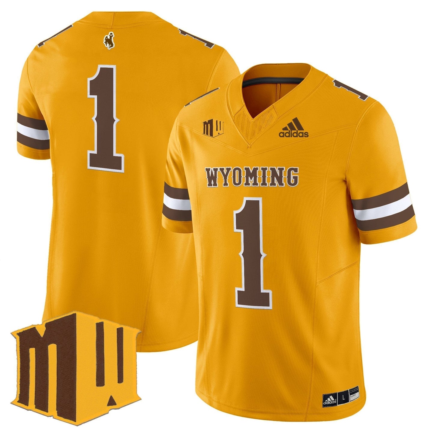 Wyoming Cowboys 2025 Vapor Limited Jersey - All Stitched
