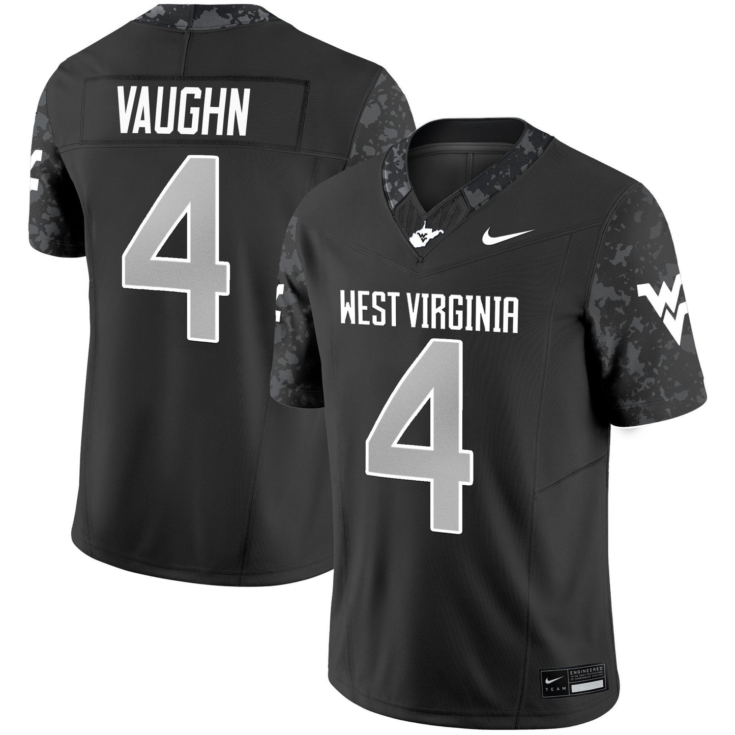 West Virginia Mountaineers 2025 Vapor Limited Jersey - All Stitched