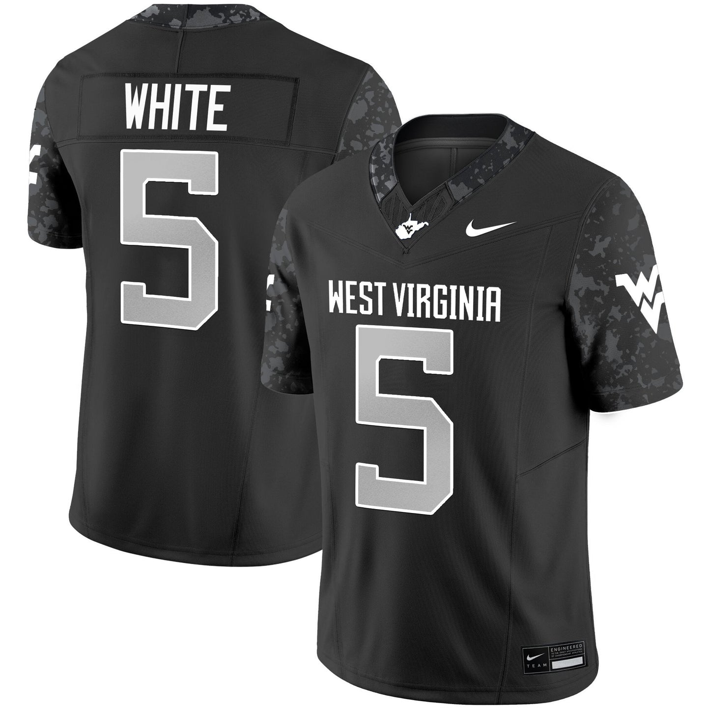 West Virginia Mountaineers 2025 Vapor Limited Jersey - All Stitched