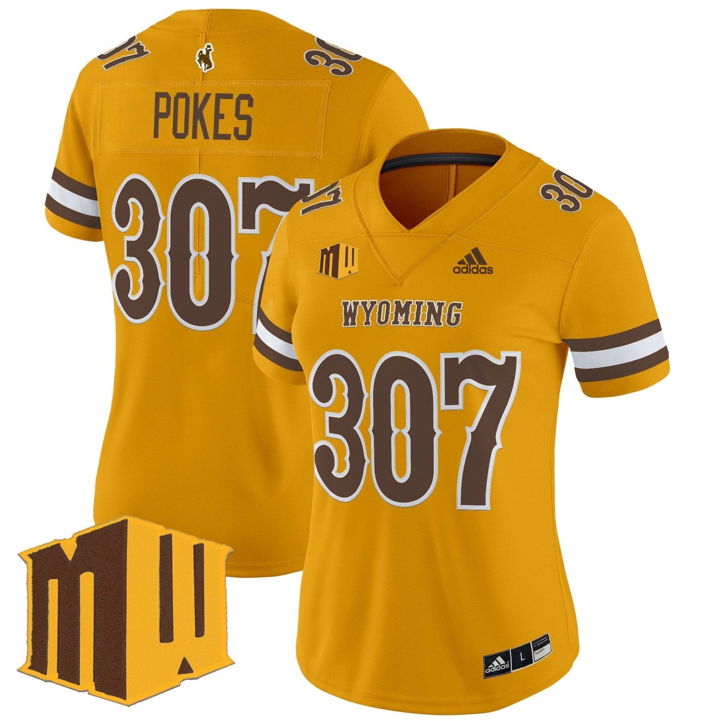 Women's Wyoming Cowboys 2025 Vapor Limited Jersey - All Stitched