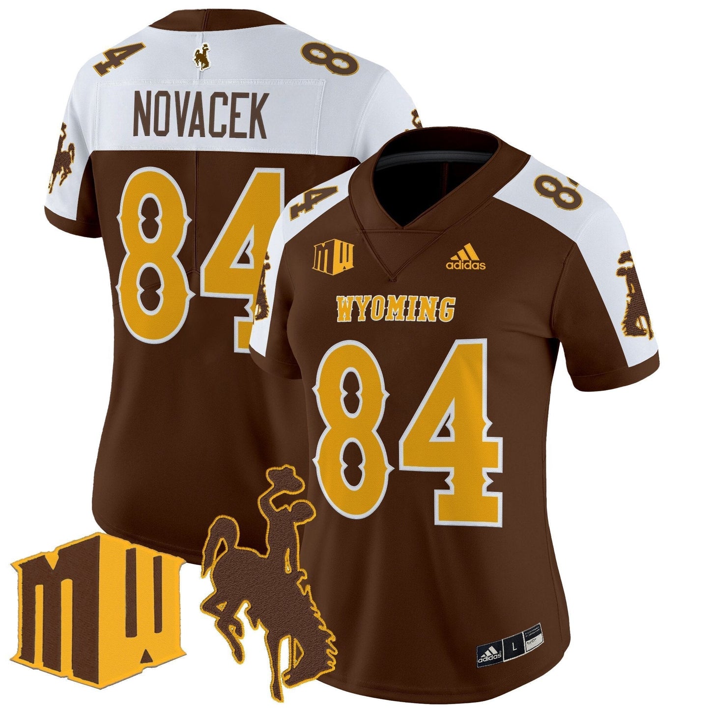 Women's Wyoming Cowboys 2025 Vapor Limited Jersey - All Stitched