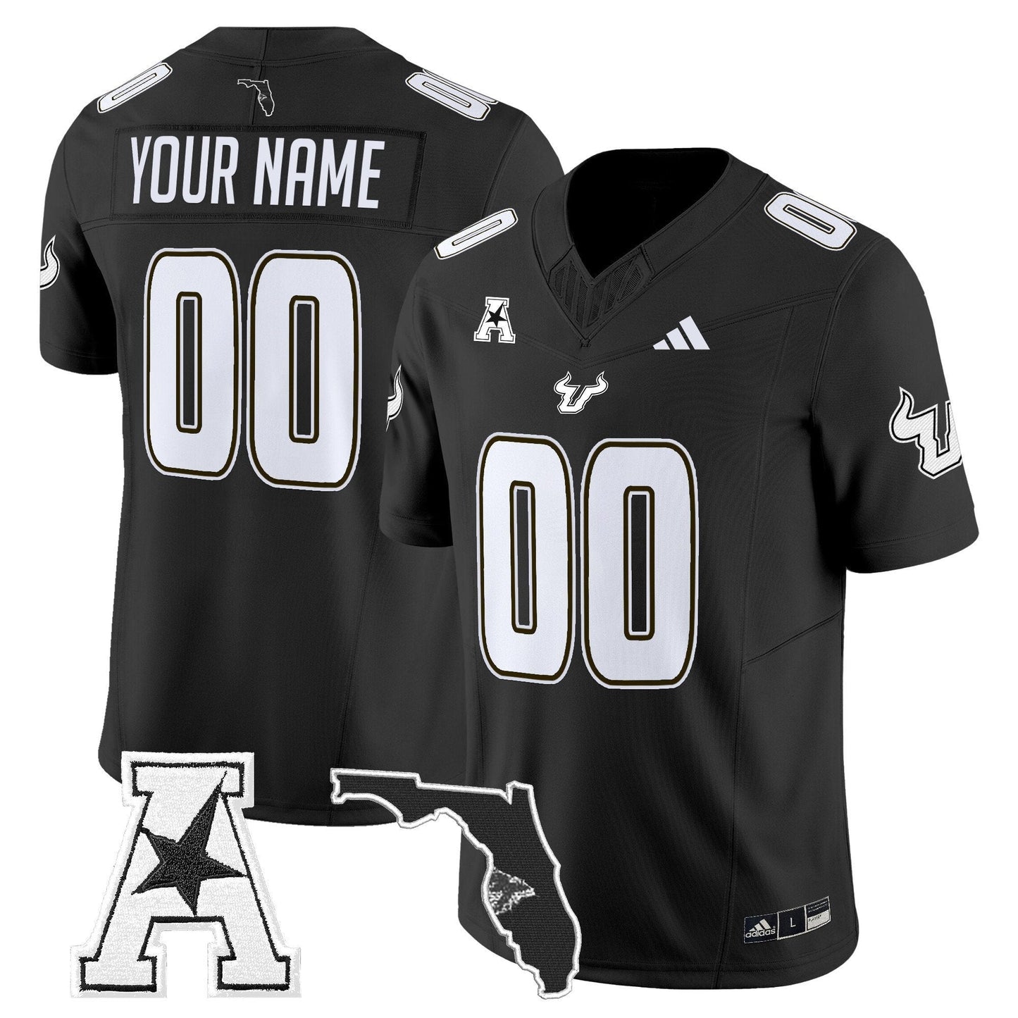 South Florida Bulls 2025 Vapor Limited Custom Jersey - All Stitched