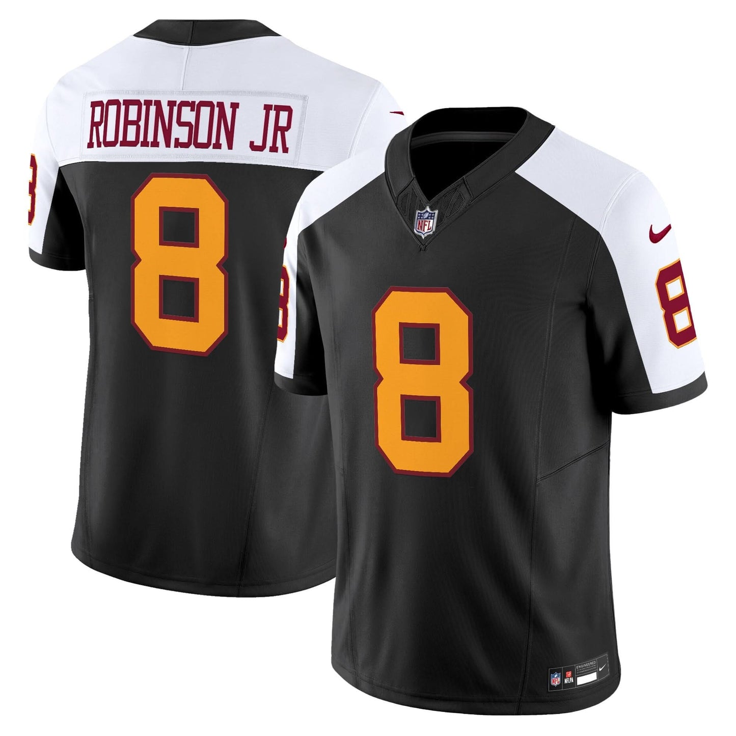 Washington Redskins Throwback Vapor Limited Jersey - All Stitched