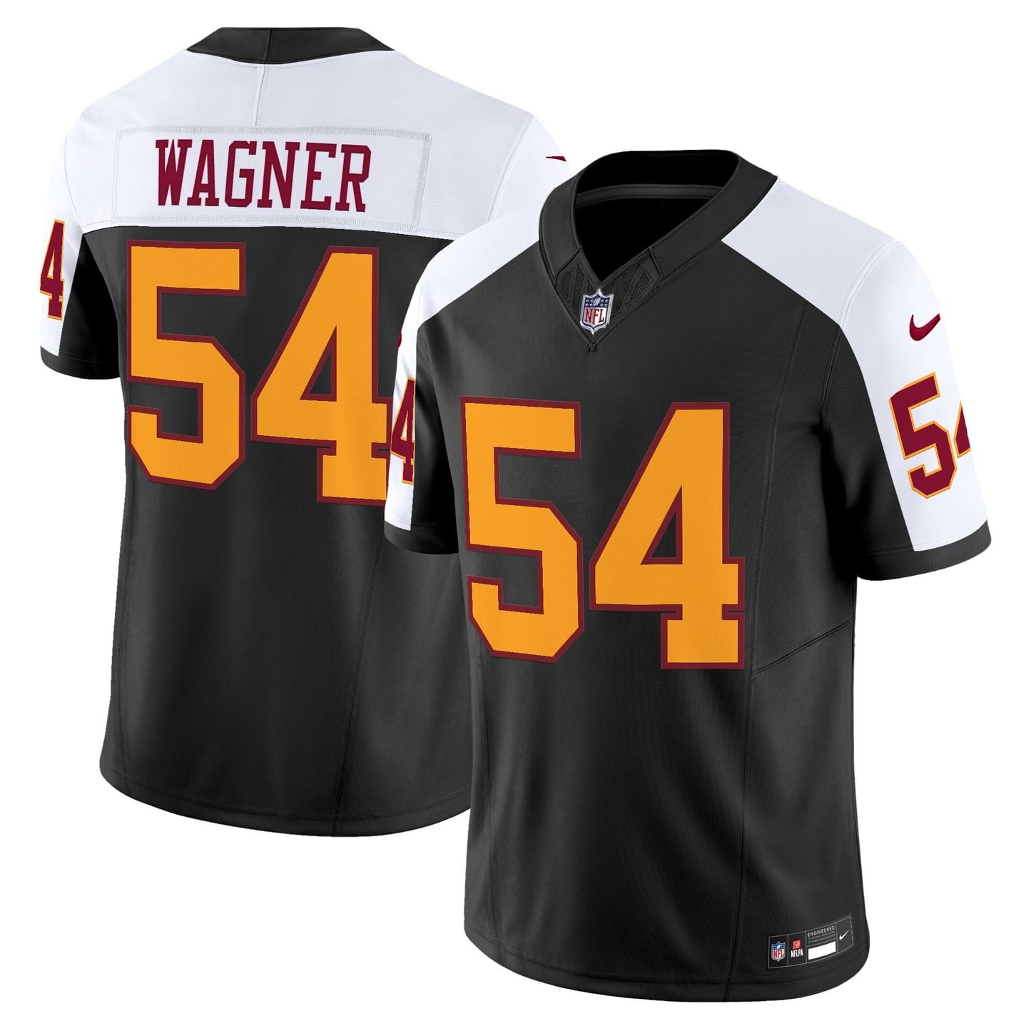 Washington Redskins Throwback Vapor Limited Jersey - All Stitched