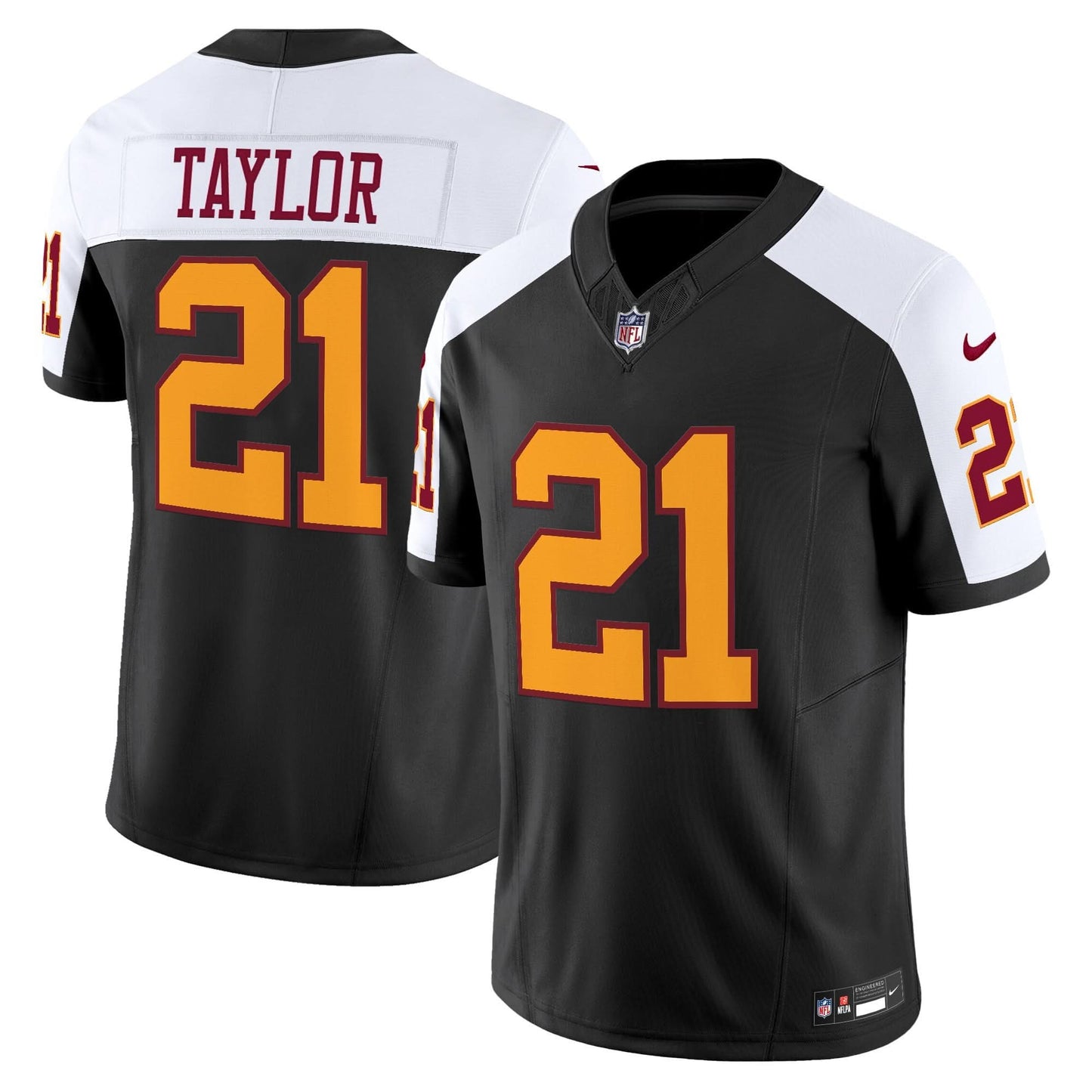 Washington Redskins Throwback Vapor Limited Jersey - All Stitched