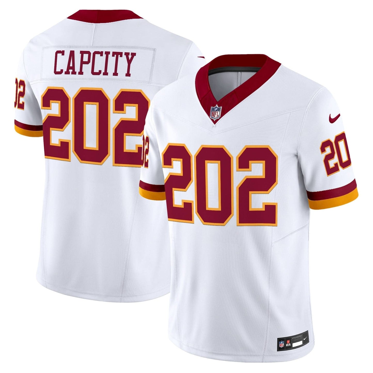 Washington Redskins Throwback Vapor Limited Jersey - All Stitched