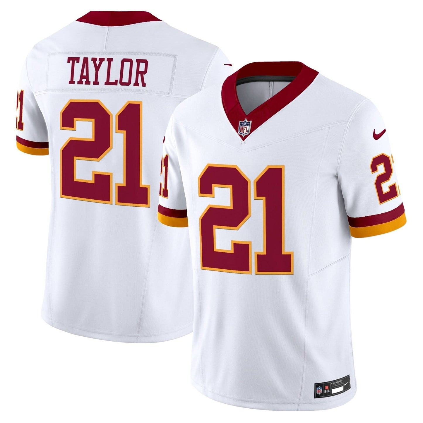Washington Redskins Throwback Vapor Limited Jersey - All Stitched