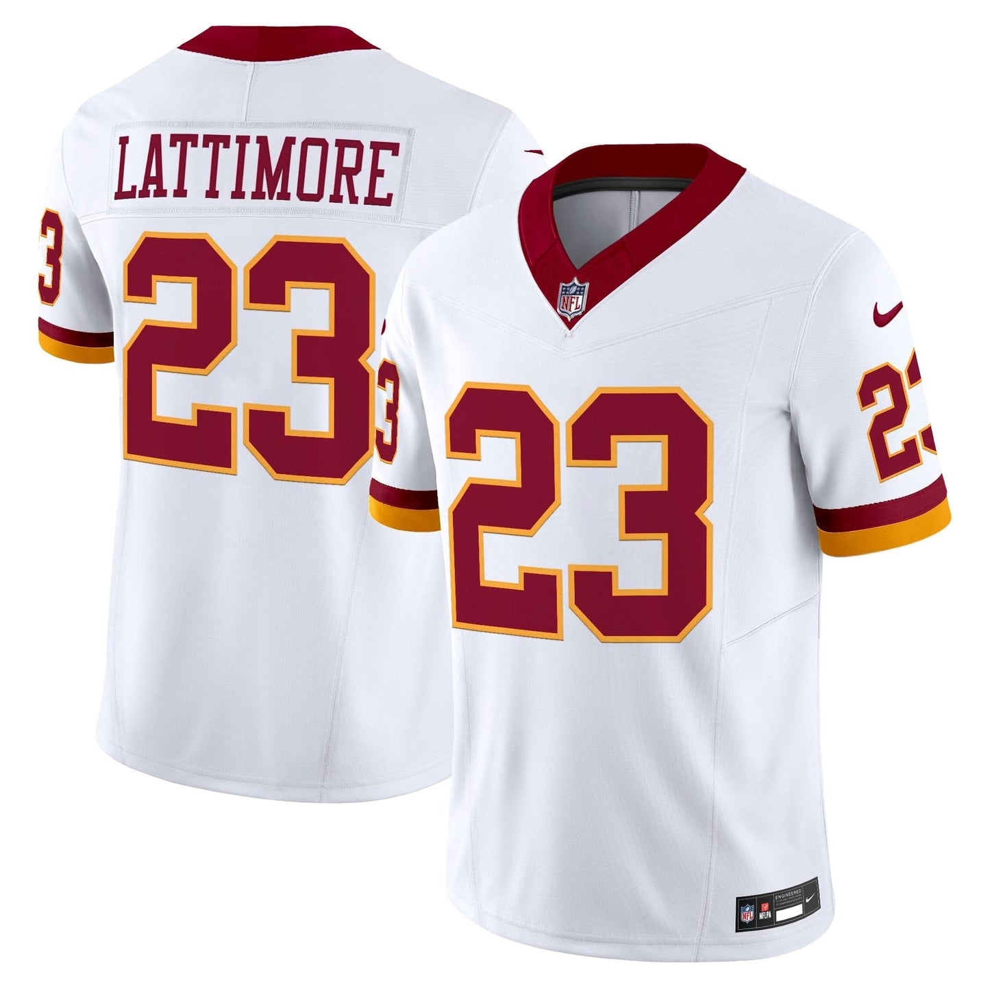 Washington Redskins Throwback Vapor Limited Jersey - All Stitched
