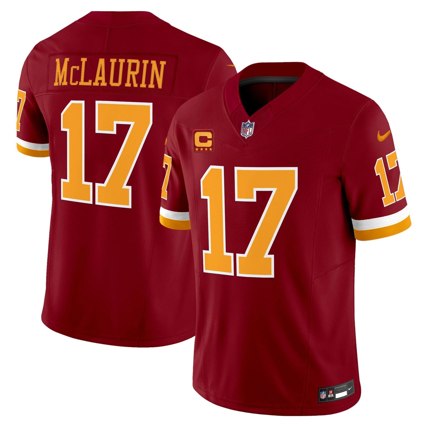 Washington Redskins Throwback Vapor Limited Jersey - All Stitched