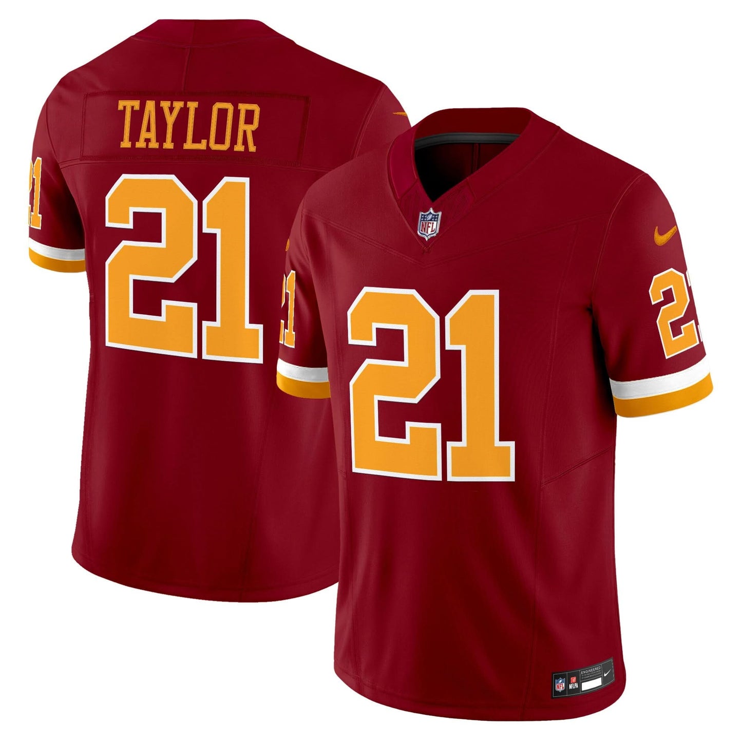 Washington Redskins Throwback Vapor Limited Jersey - All Stitched