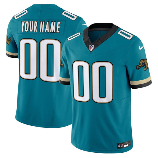 Jacksonville Jaguars Throwback Vapor Limited Custom Jersey - All Stitched