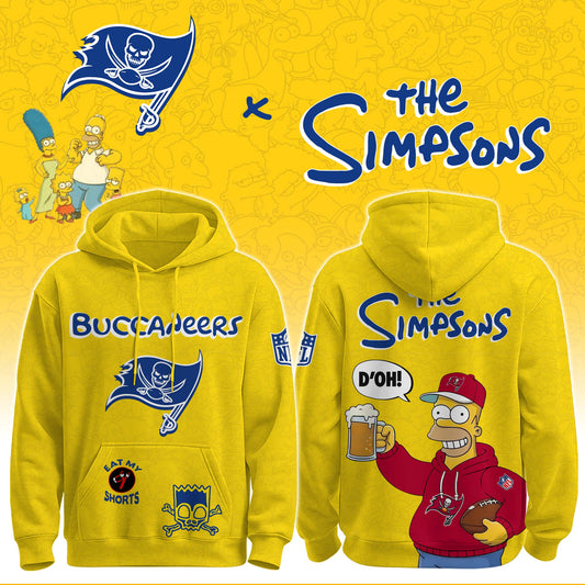 Buccaneers x The Simpsons Crossover Hoodie