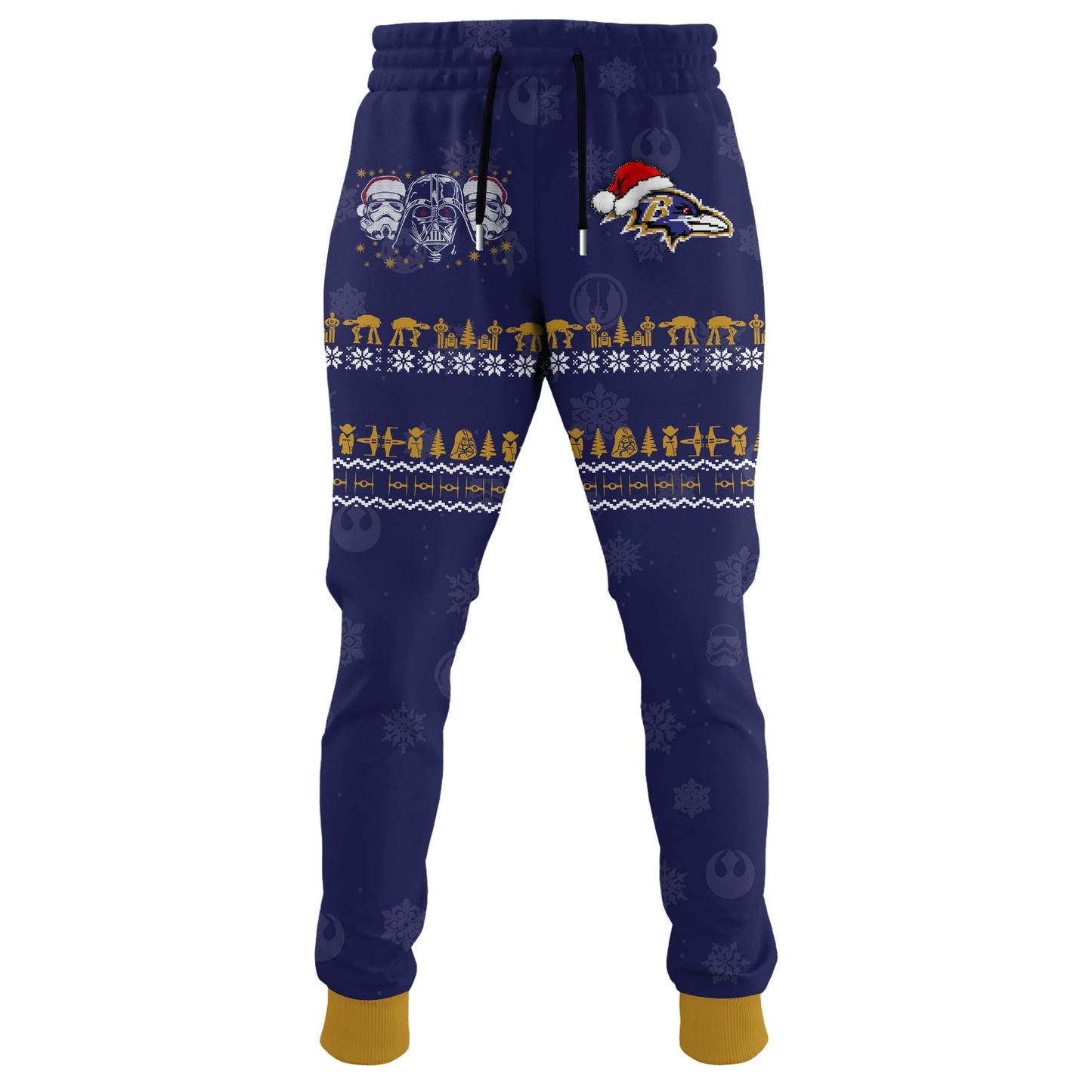 Unisex Ravens Merry Christmas The Force Edition Hoodie