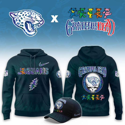 ...Jacksonville Jaguars Grateful Dead Limited Hoodie