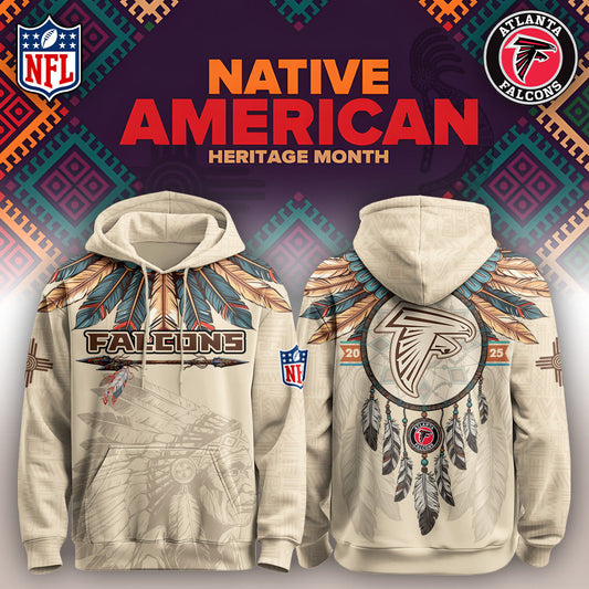 ATL Falcons-Native American Heritage Month Limited Editions Hoodie