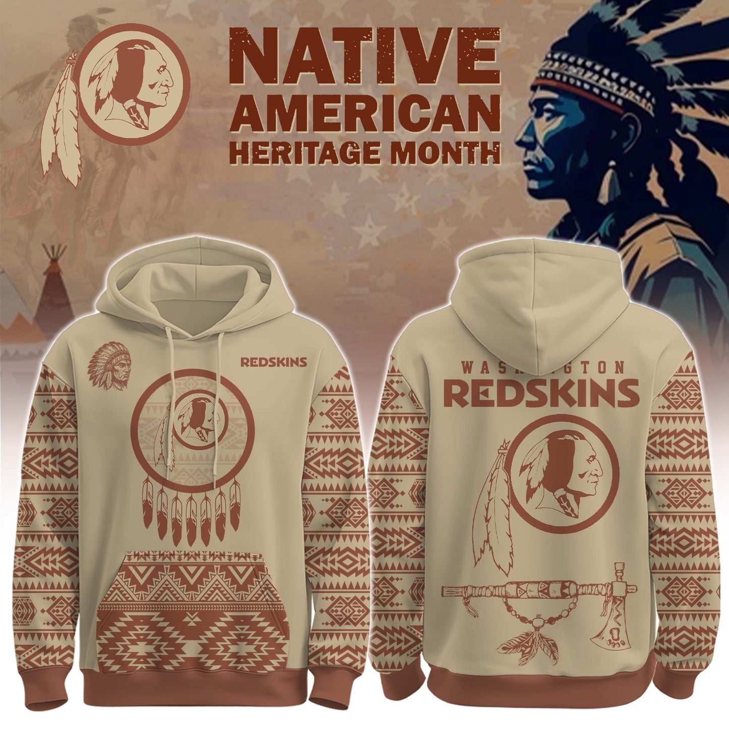 WAS Redskins Native American Heritage Month Ver 2