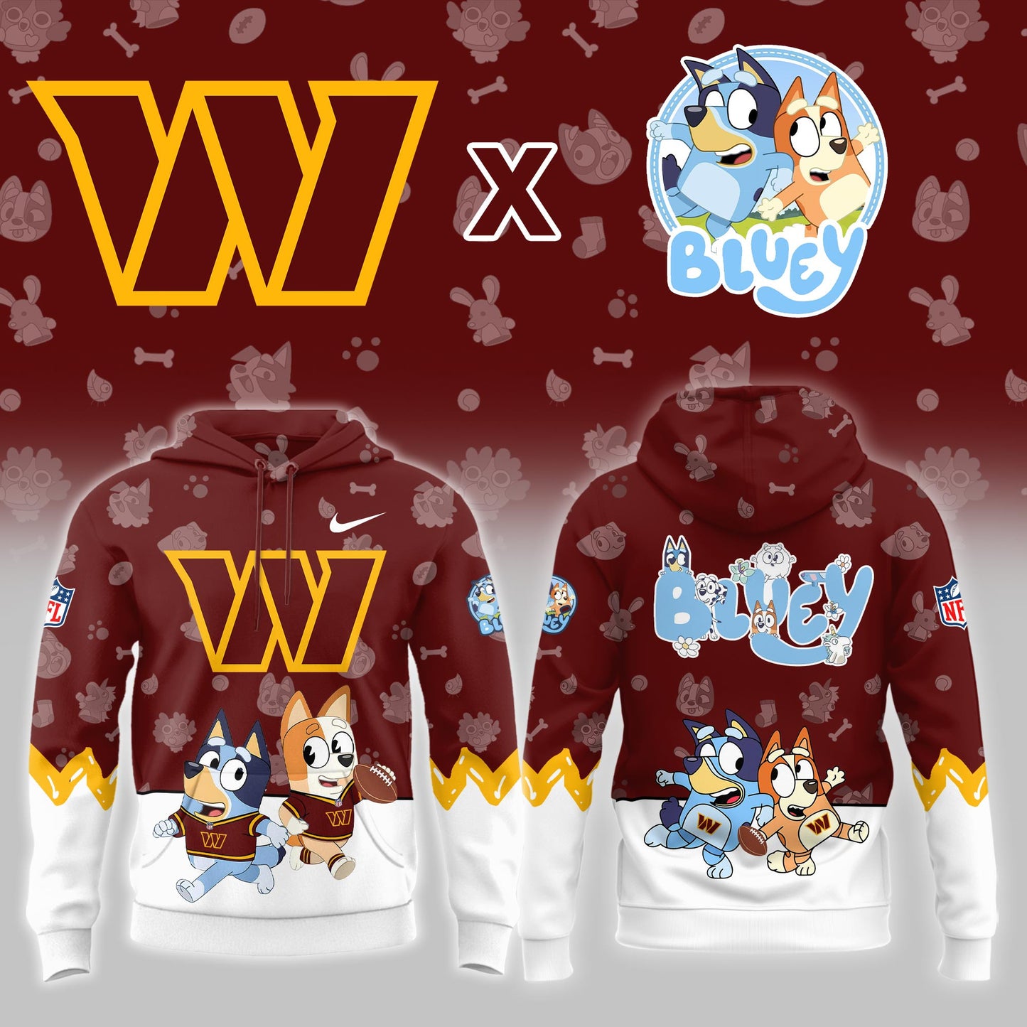 W.Commanders x Bluey Limited Hoodie