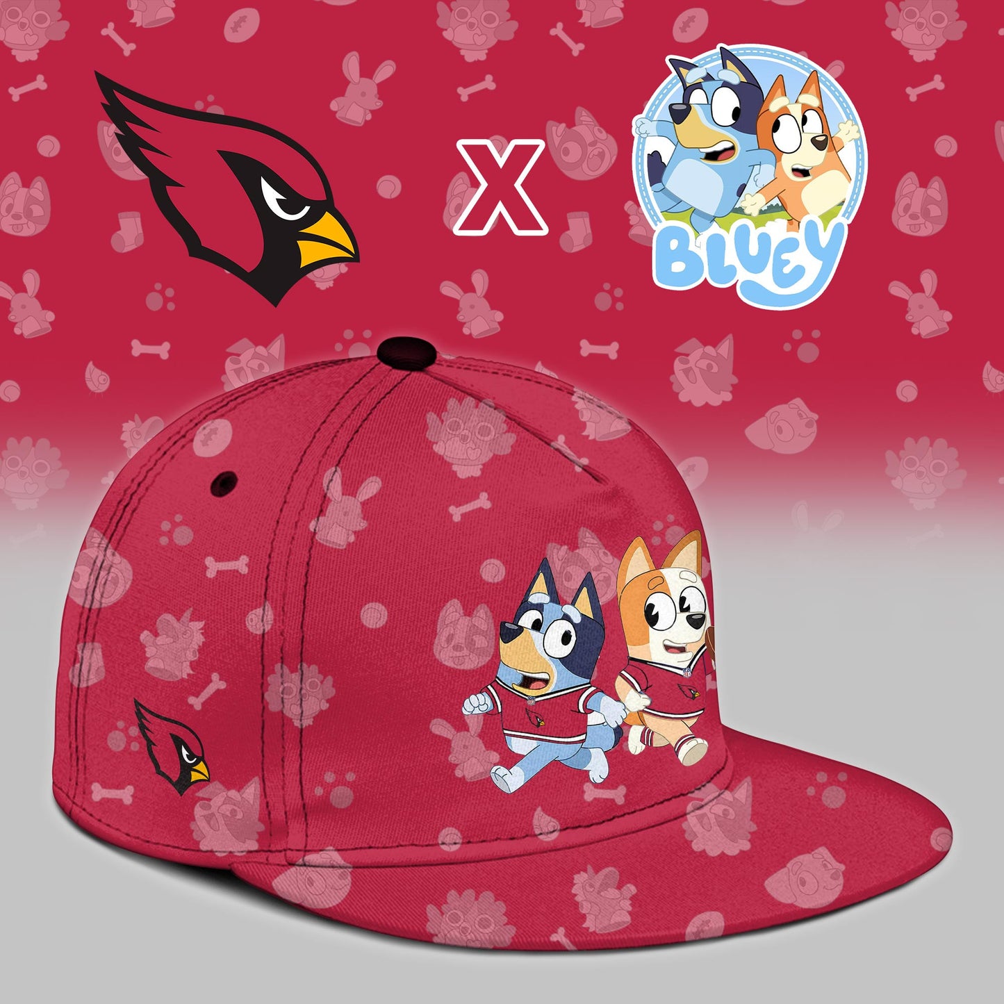 A.Cardinals x Bluey Night Limited Hoodie